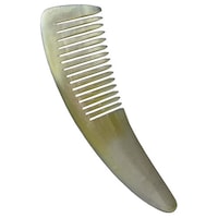 Simgin Handmade 100% Natural Horn Comb, Non-static, 7inch