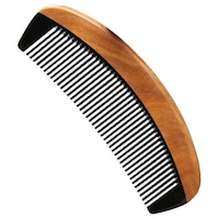 Simgin Handmade Fine Tooth Buffalo Horn Wooden Comb, 6inch