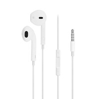 Picture of Rkn In-Ear Earphones With Remote Mic, 106Cm, White, RKN17957