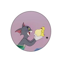 BP Tom & Jerry with Birdy Printed Pin
