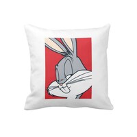 Picture of 1st Piece Bugs Bunny Printed Square Pillow, White, 40 x 40cm