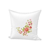 Picture of REGAL IN HOUSE Floral Cotton Cushion, 45 x 45cm