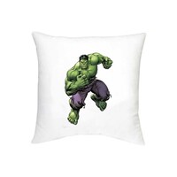 RKN Hulk Posing Printed Decorative Cushion, 16 x 16inch