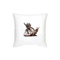 Picture of RKN PUBG Solo Printed Decorative Cushion, 16 x 16inch