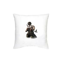 Picture of RKN PUBG Poser Printed Decorative Cushion, 16 x 16inch