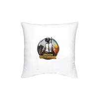 Picture of RKN PUBG Circle Background Printed Decorative Cushion, 16 x 16inch