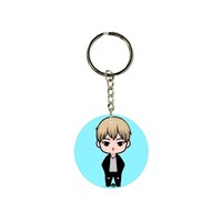 Picture of BP Cartoon Boy Printed Keychain, 30mm