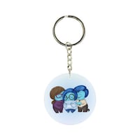 Picture of BP Cartoon Character Printed Double Sided Keychain, 30mm