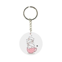 Picture of BP Cats Printed Single Sided Keychain, 30mm