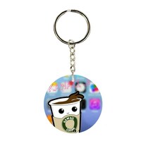 Picture of BP Coffee Double Side Printed Keychain