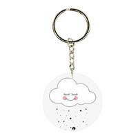 Picture of BP Cute Cloud Printed Keychain, 30mm