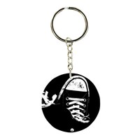 BP Double Sided Shoe Printed Keychain, 30mm