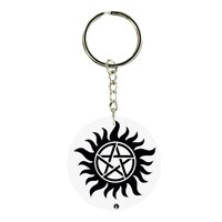 Picture of BP Double Sided Supernatural Printed Keychain, 30mm