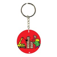 Picture of BP Double Sided The Hulk Printed Keychain