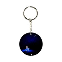 Picture of BP Girl & The Moon Printed Keychain