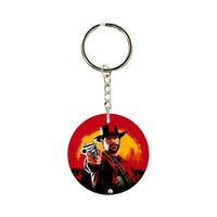 Picture of BP Red Dead Redemption 2 Printed Plastic Keychain, 30mm