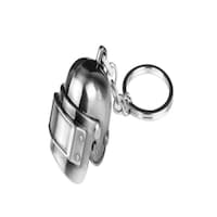 Picture of RKN PubG Level 3 Helmet Model Keychain, Silver