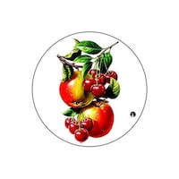 Picture of BP Fruit Printed Round Mouse Pad, 8.63 x 7.04inch