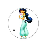 Picture of BP Jasmine Printed Round Mouse Pad, 8.63 x 7.04inch