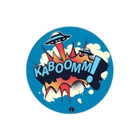 Picture of BP Kaboomm Printed Mouse Pad, 8.63 x 7.04inch