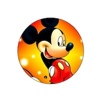 Picture of BP Mickey Printed Mouse Pad, 8.63 x 7.04inch