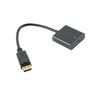 Picture of RKN Male To HDMI Female Cable Converter Adapter For Laptop, Black/Gold