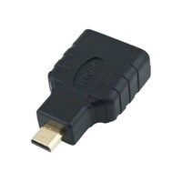 Picture of RKN Electronics HDMI Female to Micro HDMI Type D Male Adapter, Black