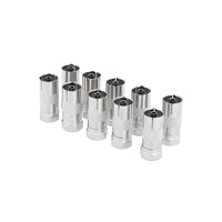 Picture of RKN Electronics Female Socket to F Male Connector Set, Silver, Set of 10pcs