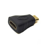 Picture of RKN Electronics HDMI Female To Mini HDMI Male Converter, Black