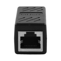 Picture of RKN Electronics RJ45 Network Internet LAN Connector Adapter, Black