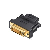 Picture of RKN Vention DVI To HDMI 24+1 Male To Female 1080P HTV Connector, Black