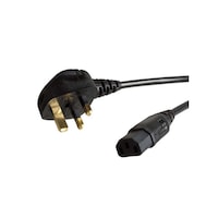 Picture of RKN Electronics UK Plug To IEC Mains Power Cable, Black