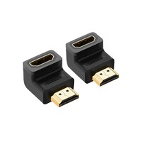 Ugreen Hdmi Male To Female Adapter Set, Black, 2-Piece