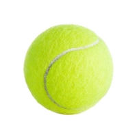Ta Sports Tennis Ball, Green/White