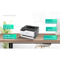 Pantum Color Laser Printer, CP2200DW, Grey
