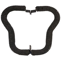 Picture of Rear Leg Guard Wrapped With Black Rope for Royal Enfield Classic 350