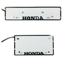 LED Number Plates With Indicator Light for Honda Activa Scooty & Bikes