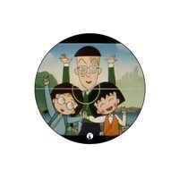 Picture of BP Anime Chibi Maruko Chan & Others Printed Round Pin Badge