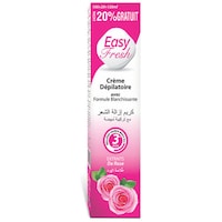 Easy Fresh Hair Removal Cream Rose, 120g