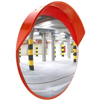 Safari Traffic Convex Mirror, 60cm, Red
