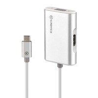 Picture of Cadyce USB C to HDMI & VGA Display Adapter, CA-CVHD, White