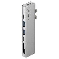 Cadyce USB C Mini Docking Station, CA-C3MDS, Grey