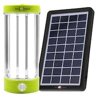 Picture of Pick Ur Needs Rechargeable LED Lantern Emergency Light With Solar Panel
