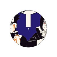 Picture of BP The Anime Naruto Abstract Printed Round Pin Badge