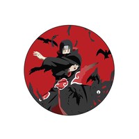 Picture of BP The Anime Naruto Crows Printed Round Pin Badge