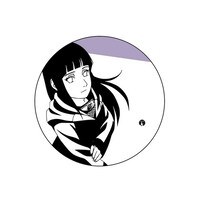 Picture of BP The Anime Naruto Girl Printed Round Pin Badge