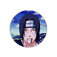 Picture of BP The Anime Naruto Close Up Printed Round Pin Badge