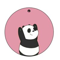 Picture of BP We Bare Bears Panda Printed Board Pin