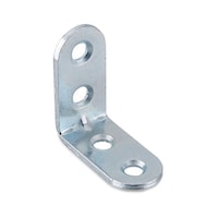Hettich Chair Connecting Angle Bracket, 30 X 30Mm, Silver
