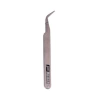 Gooi Stainless Steel Magnetic Angled Tweezer, 12Cm, Silver